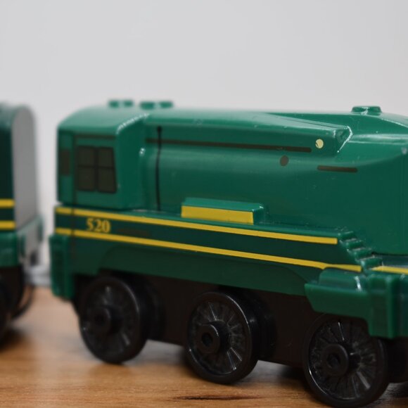 Shane 520 and Tender Diecast Train Push Along Engine Trackmaster Mattel 2018 - Picture 8 of 11